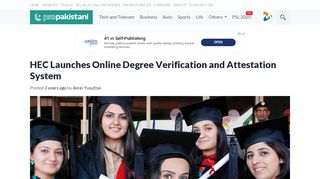 
                            12. HEC Launches Online Degree Verification and Attestation System