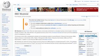 
                            10. HEC Montréal - Wikipedia