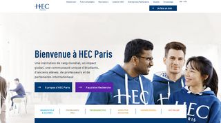 
                            4. HEC Paris: Accueil