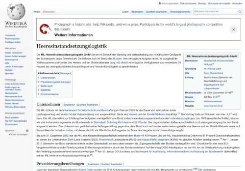 
                            6. Heeresinstandsetzungslogistik – Wikipedia