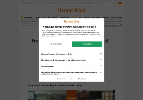 
                            13. Heftige Panne: Fremde Kontostände bei Comdirect einsehbar