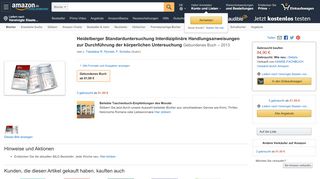 
                            5. Heidelberger Standarduntersuchung Interdiziplinäre ... - Amazon