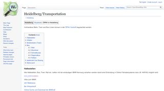 
                            11. Heidelberg/Transportation - OpenStreetMap Wiki