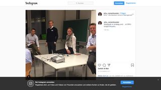 
                            13. Heike Huelpuesch on Instagram: “Strategy& on strategy and ... at WHU ...