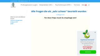 
                            12. Heilpraktiker für Psychotherapie Prüfungsfragen: sehr ... - Likamundi