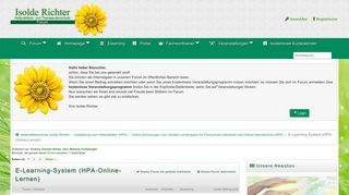 
                            4. Heilpraktikerschule Isolde Richter - E-Learning-System (HPA-Online ...