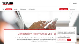 
                            2. Heiz- und Betriebskostenabrechnung im Archiv | Techem Archiv Online