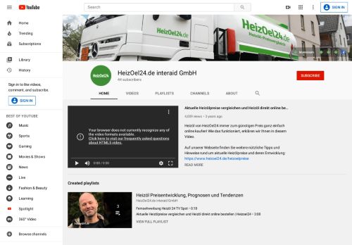 
                            8. HeizOel24.de interaid GmbH - YouTube