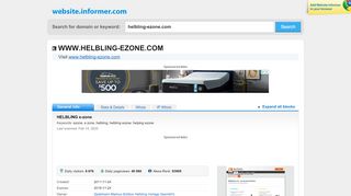 
                            10. helbling-ezone.com at WI. HELBLING e-zone - Website Informer