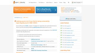 
                            13. helbling-ezone.com XSS vulnerability | Open Bug Bounty | Website ...