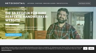 
                            8. Helden am Bau | NETZCOCKTAIL entwickelt erfolgreiche Websites