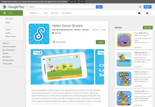 
                            8. Helen Doron Stream – Aplikacje w Google Play