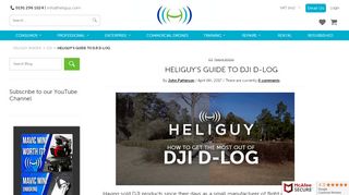 
                            12. Heliguy's Guide to DJI D-LOG | Heliguy