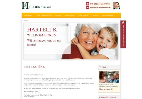 
                            2. Helios Kliniken: Startpagina