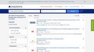 
                            9. Helios Klinikum Duisburg Jobs in Duisburg - Stepstone