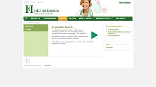 
                            2. HELIOS Wissen - Das Intranet der HELIOS Kliniken Gruppe ...