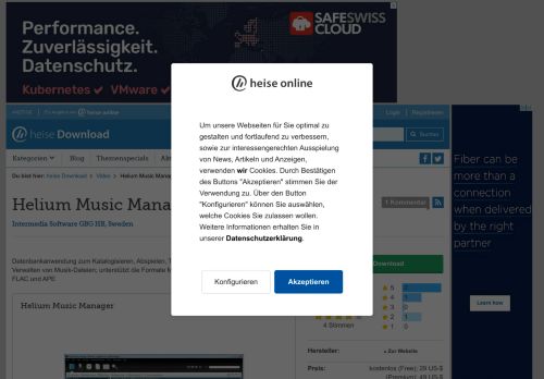 
                            4. Helium Music Manager | heise Download