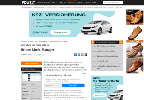 
                            10. Helium Music Manager - PC-WELT