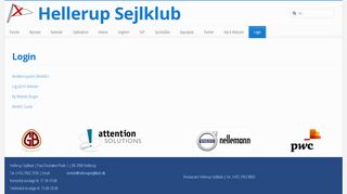 
                            8. Hellerup Sejlklub - Login