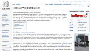 
                            6. Hellmann Worldwide Logistics – Wikipedia