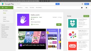 
                            10. hello – Apps no Google Play