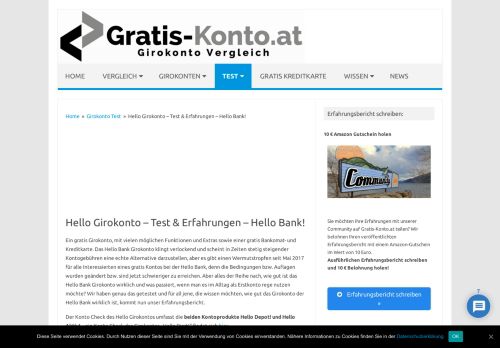 
                            10. Hello Bank Girokonto - Test & Erfahrung - Bereits 8 Erfahrungsberichte ...