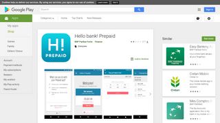 
                            7. Hello bank! Prepaid - App su Google Play