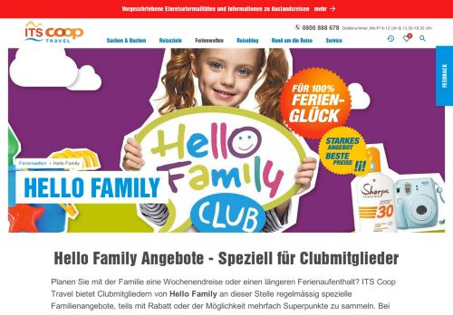 
                            7. Hello Family: Ferien für Clubmitglieder - ITS Coop Travel