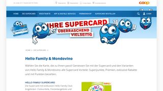 
                            5. Hello Family und Mondovino - Supercard