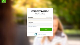 
                            4. Hello, log in here! - Fortnox