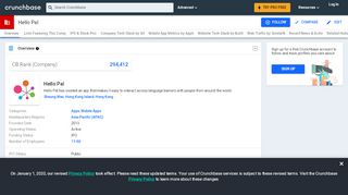 
                            10. Hello Pal | Crunchbase