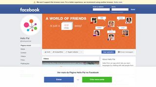 
                            4. Hello Pal - Página inicial | Facebook