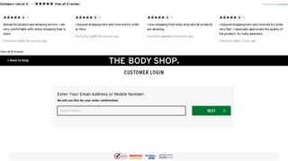 
                            13. Hello Sign in - The Body Shop