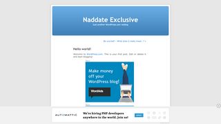 
                            6. Hello world! | Naddate Exclusive