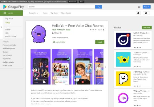 
                            3. Hello Yo – Cari Jodoh dan Mabar - Aplikasi di Google Play