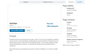 
                            6. HelloSign | LinkedIn