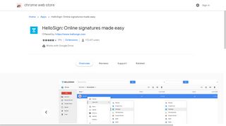 
                            2. HelloSign: Online signatures made easy - Google Chrome