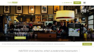 
                            2. helloTESS! - Das iPad Kassensystem der Gastronomie - helloTESS!