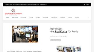 
                            6. helloTESS! iPad Kasse - Für die Schweizer Gastronomie