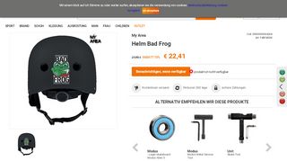 
                            11. Helm Bad Frog colore schwarz - My Area - SportIT.com