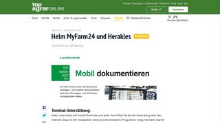 
                            5. Helm MyFarm24 und Herakles - Aus-dem-heft - Technik - top agrar ...