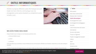 
                            8. HELMO - Outils informatiques