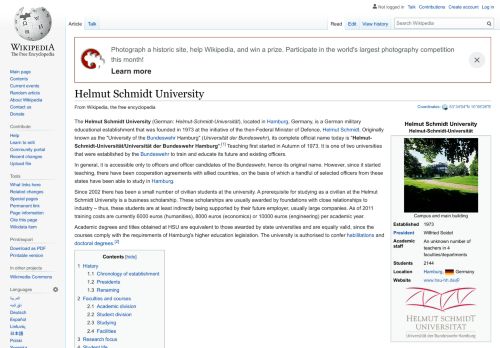 
                            7. Helmut Schmidt University - Wikipedia