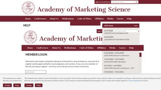 
                            11. Help - Academy of Marketing Science