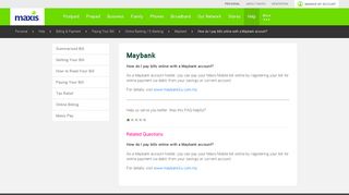 
                            6. Help - Billing & Payment - Paying Your Bill - Online Banking / E ... - Maxis