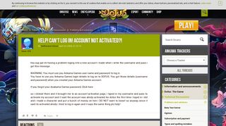 
                            8. Help! Can't Log In! Account not activated?! - Forum - DOFUS: the ...