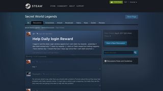 
                            2. Help Daily login Reward :: Secret World Legends General Discussion