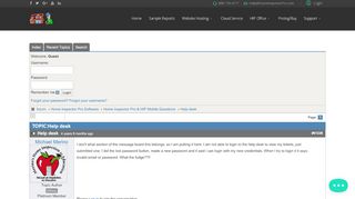
                            10. Help desk - Home Inspector Pro Users Forum