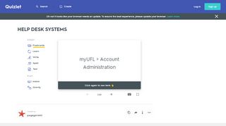
                            13. HELP DESK SYSTEMS Flashcards | Quizlet