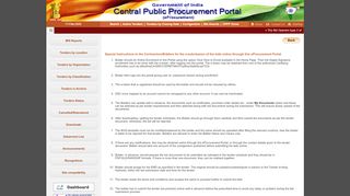 
                            3. Help For Contractors - eProcurement System Government of India